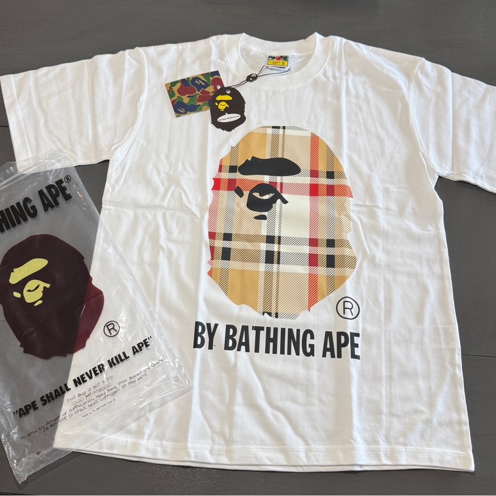 A Bathing Ape Tee - White